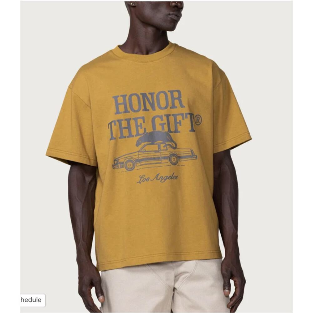 NWT Honor the Gift, HTG Pack T-Shirt, Mustard, XL - Picture 1 of 5